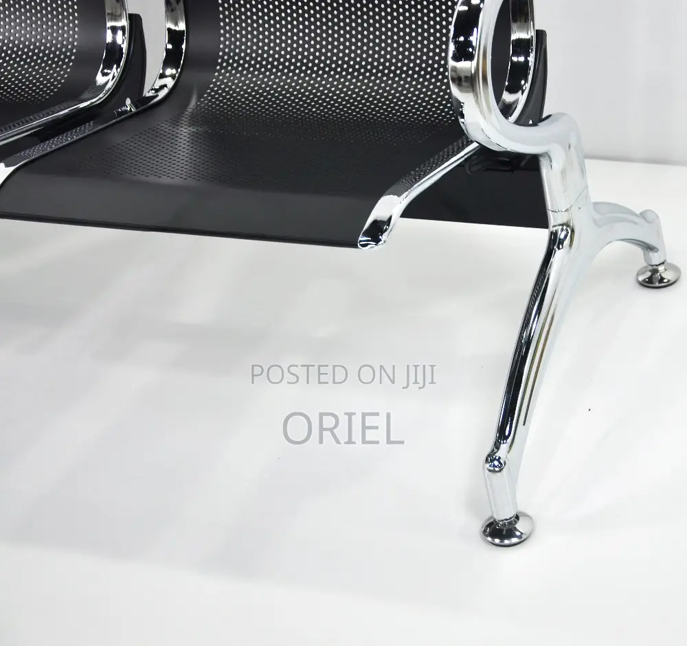 Office Bench :3-Seat Office Waiting Bench