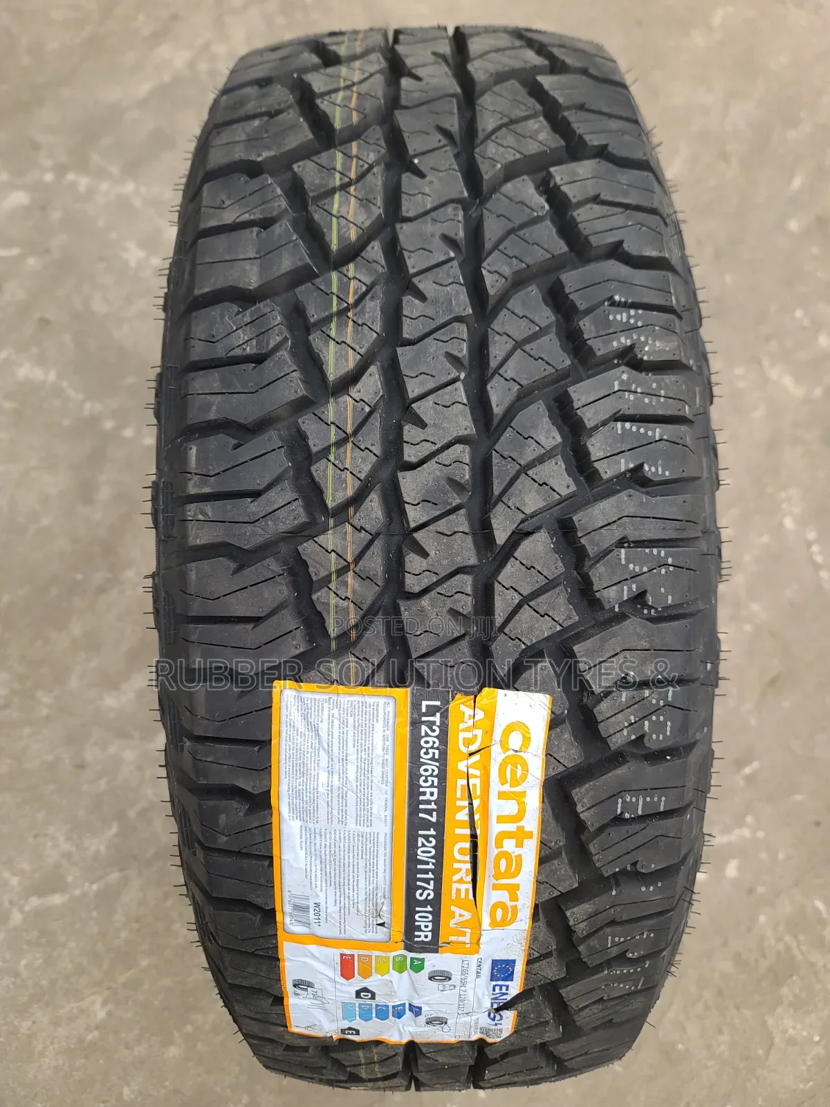 Lt 265 /55 R19 Centara Tyres Adventure a/T All-Terrain