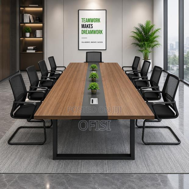 Boardroom Table; Modern 2400mm Office Boardroom Table - thumbnail 9