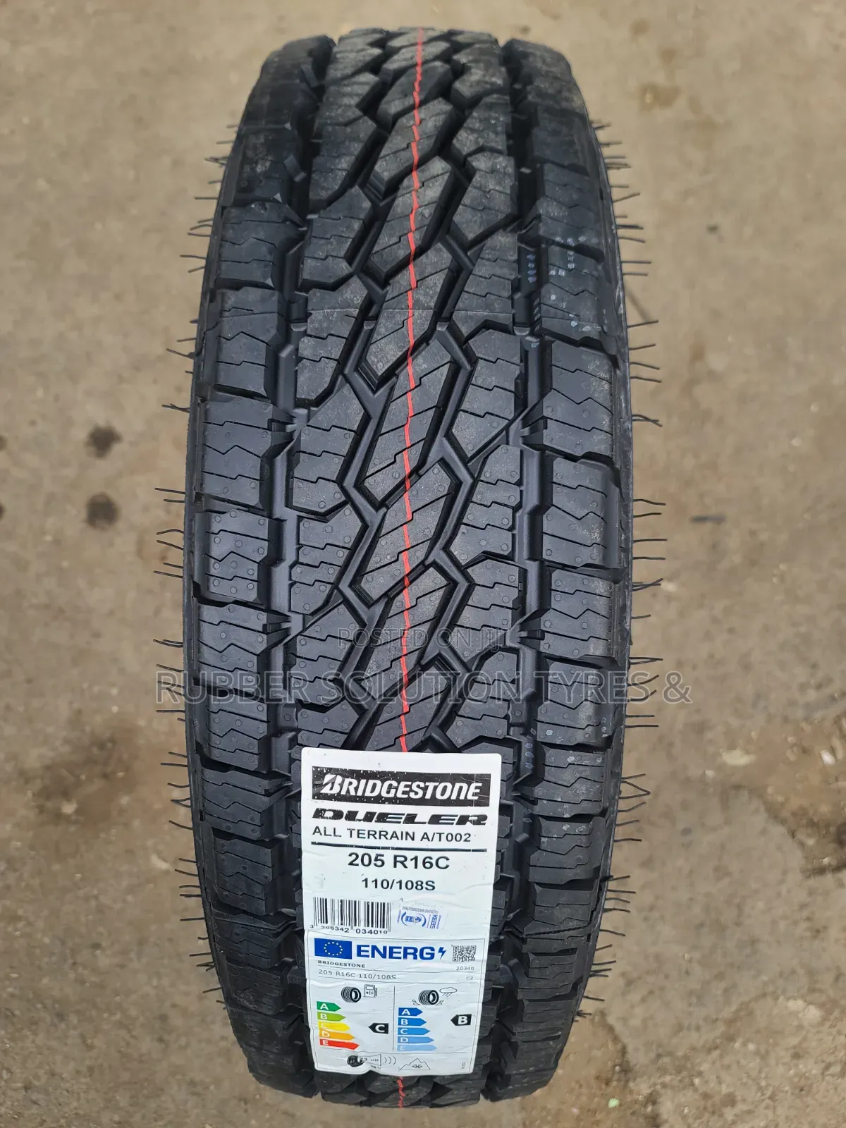 205 R16 Bridgestone Tyres Dueler a/T-002 All-Terrain