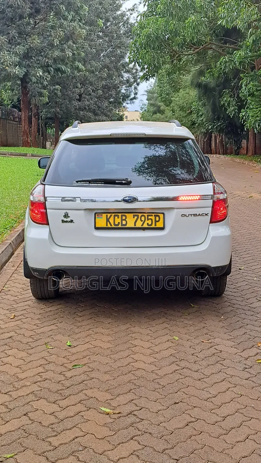 Subaru Outback 2008 White