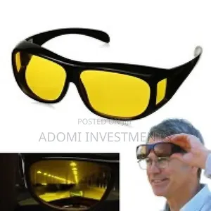 Hd Vision Anti-glare Night Driving & Day Sunglasses Set