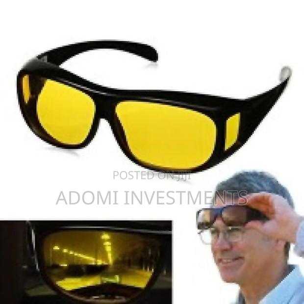 Hd Vision Anti-glare Night Driving & Day Sunglasses Set
