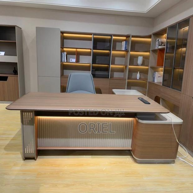 Office Desk : Modern 220cm Executive Desk - thumbnail 2