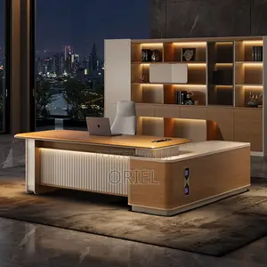 Office Desk : Modern 220cm Executive Desk