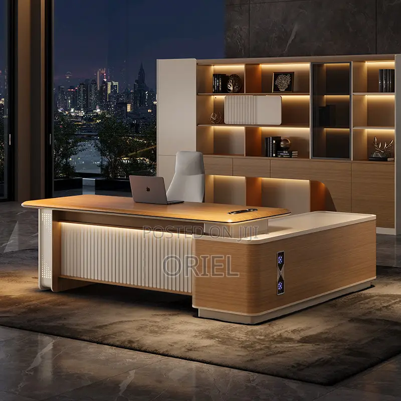 Office Desk : Modern 220cm Executive Desk