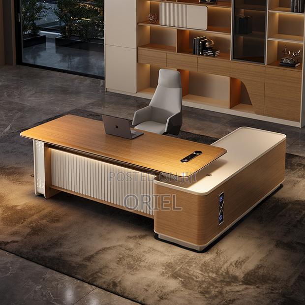 Office Desk : Modern 220cm Executive Desk - thumbnail 8