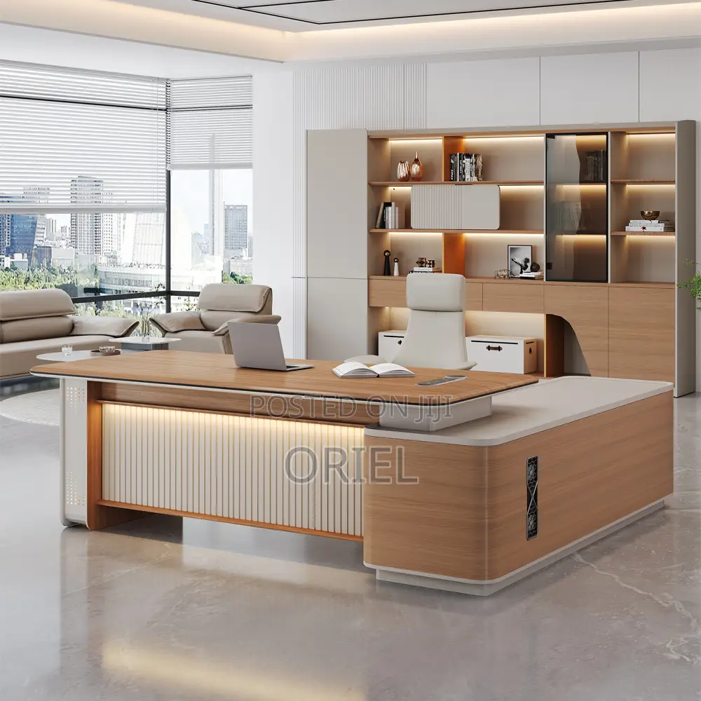 Office Desk : Modern 220cm Executive Desk