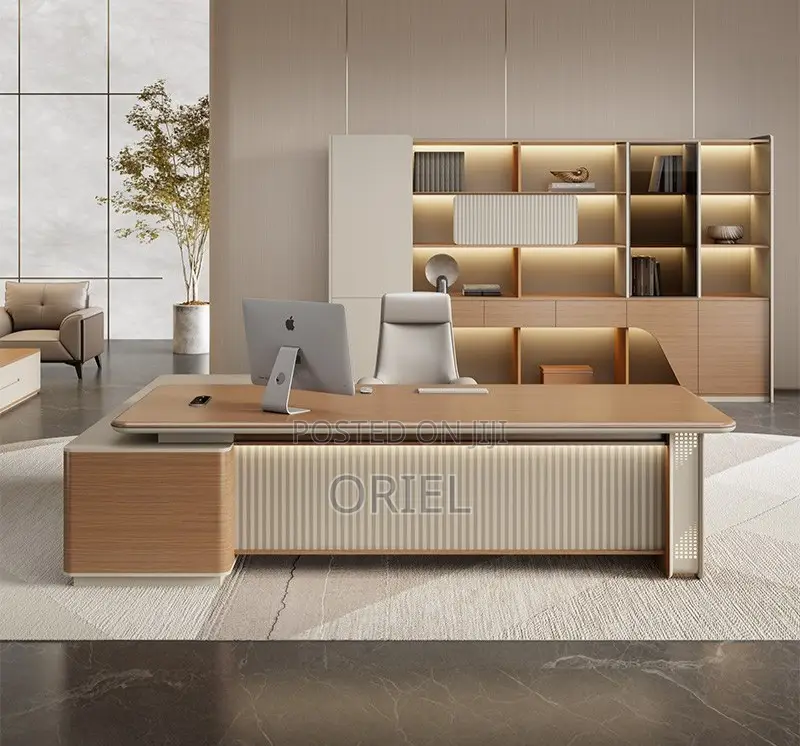 Office Desk : Modern 220cm Executive Desk