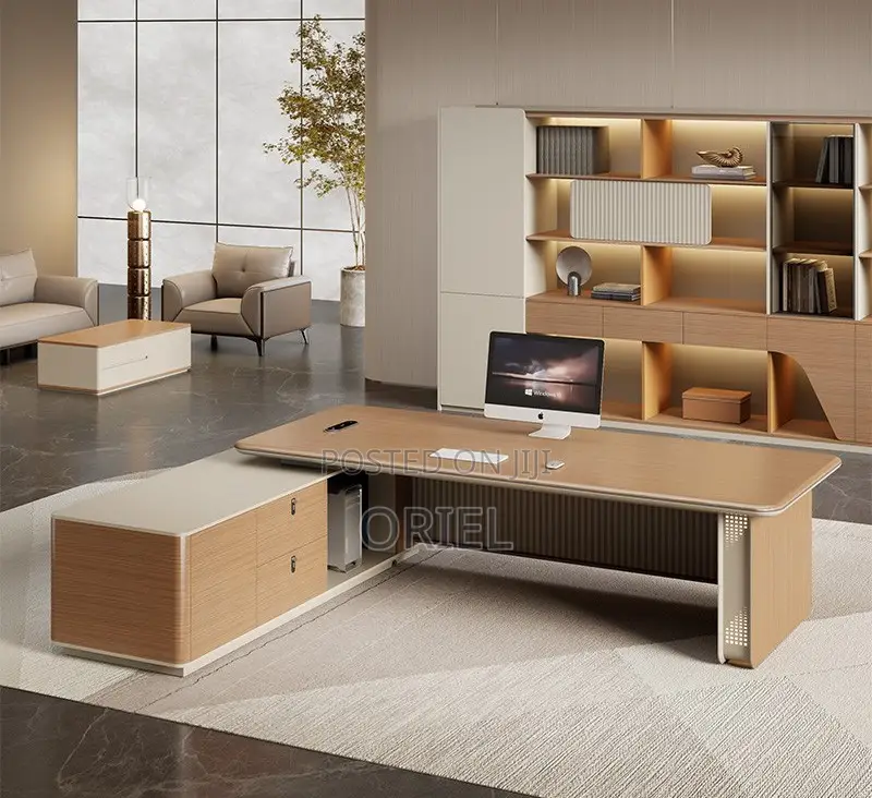 Office Desk : Modern 220cm Executive Desk