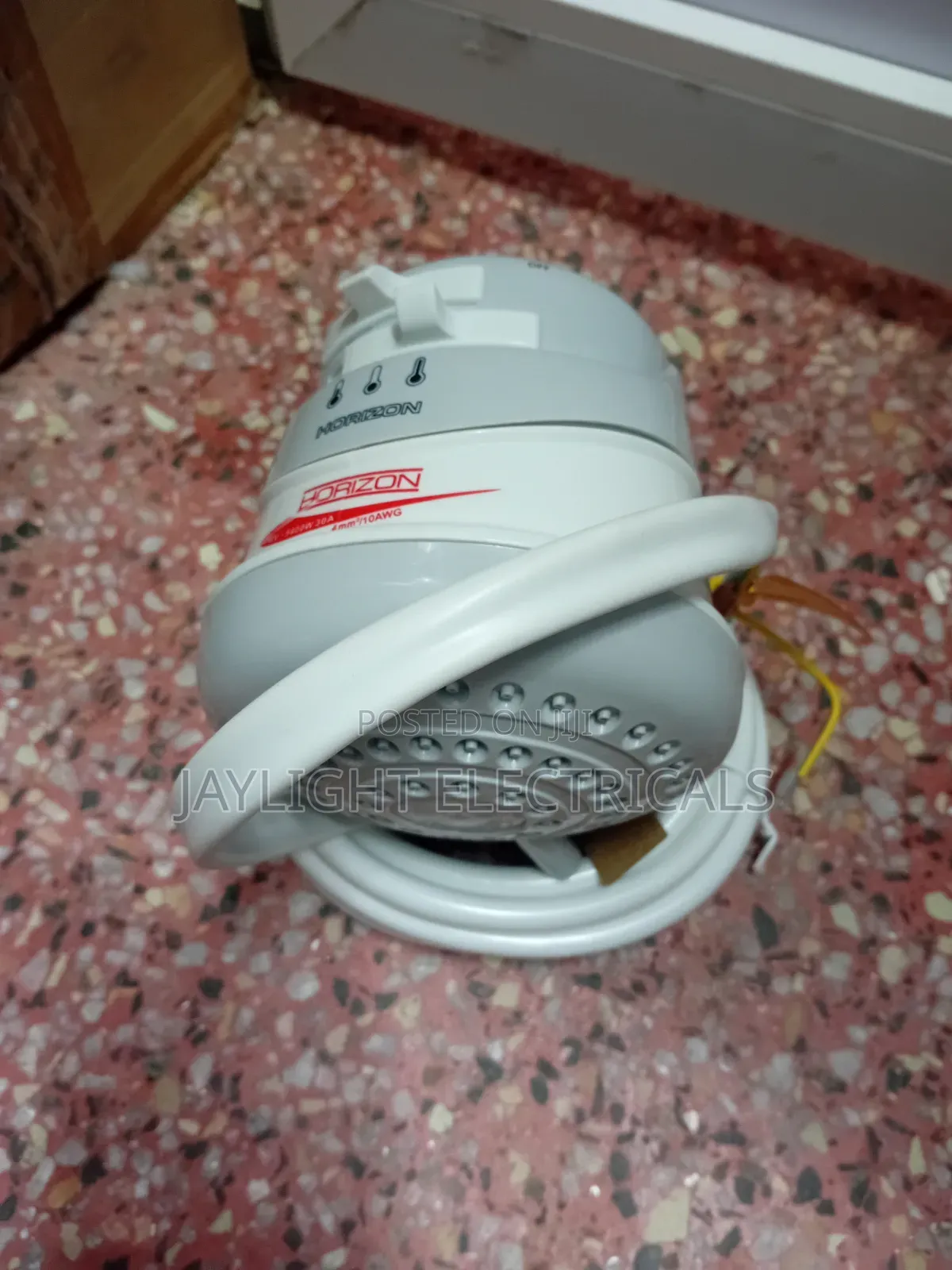 Instant Shower Heater With Flow Detection for Hotel Bathroom