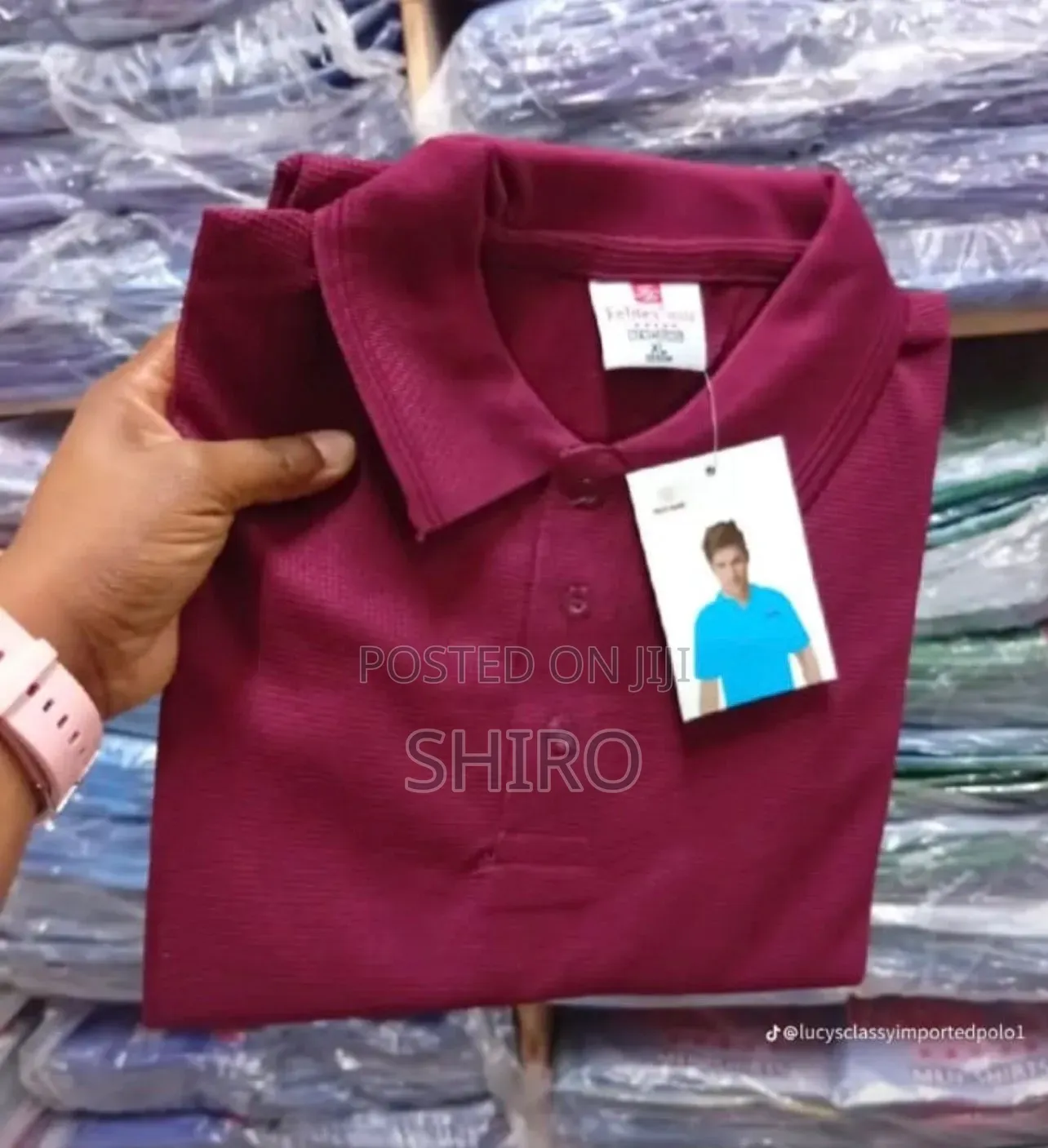 Branded Honeycomb Polo T-Shirts