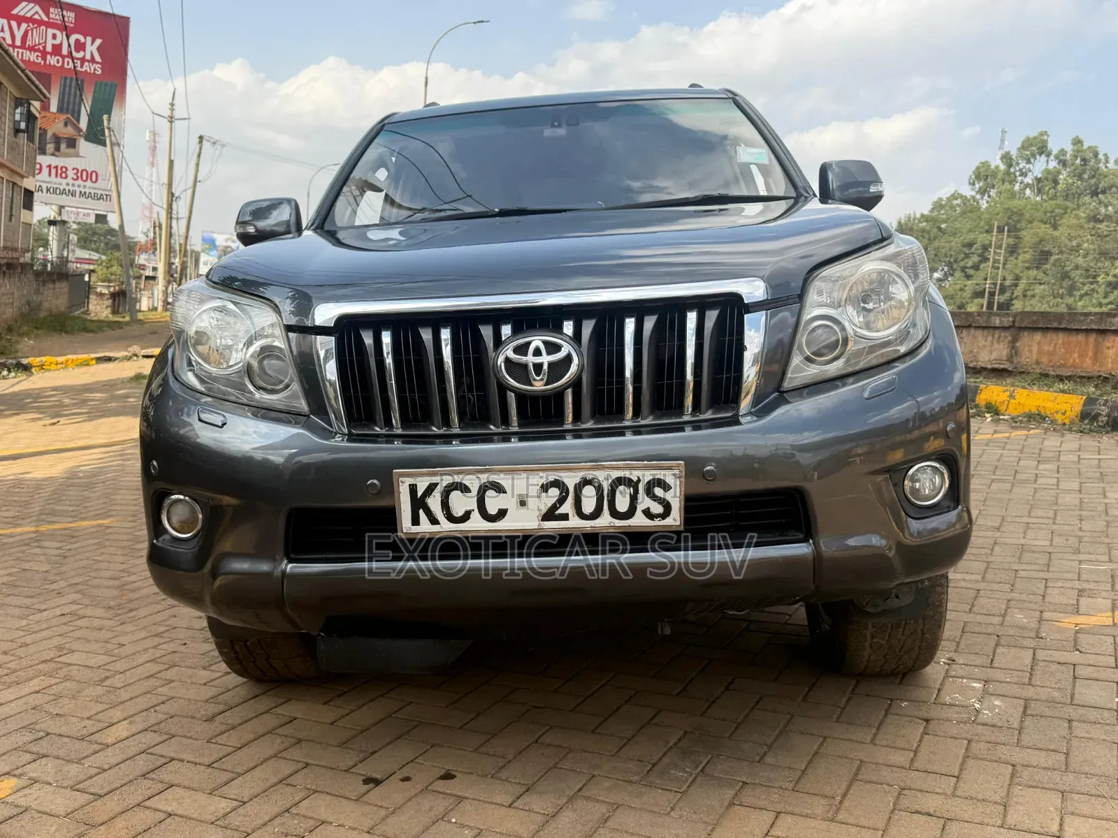 Toyota Land Cruiser Prado 3.0 TD 2011 Gray