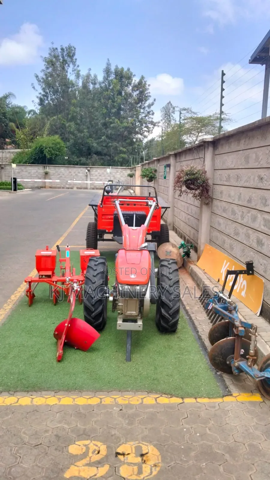 Kubota Walking Tractor