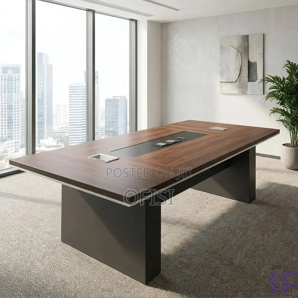 Boardroom Table; Executive 8 Seater Wooden Boardroom Table