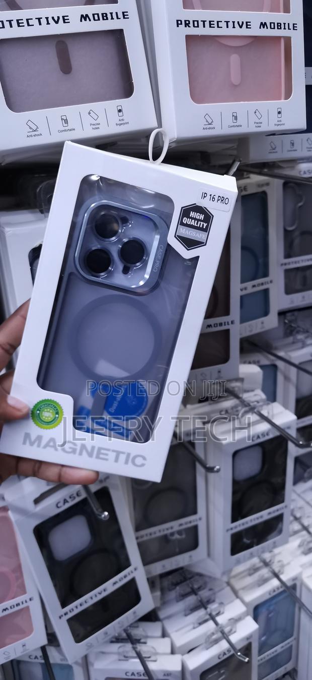 iPhone 16 Pro Translucent Magnetic Protective Phone Case - thumbnail 2