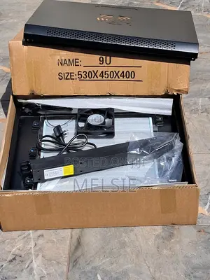 9u Data Cabinet Wall Mount Network Rack With Pdu