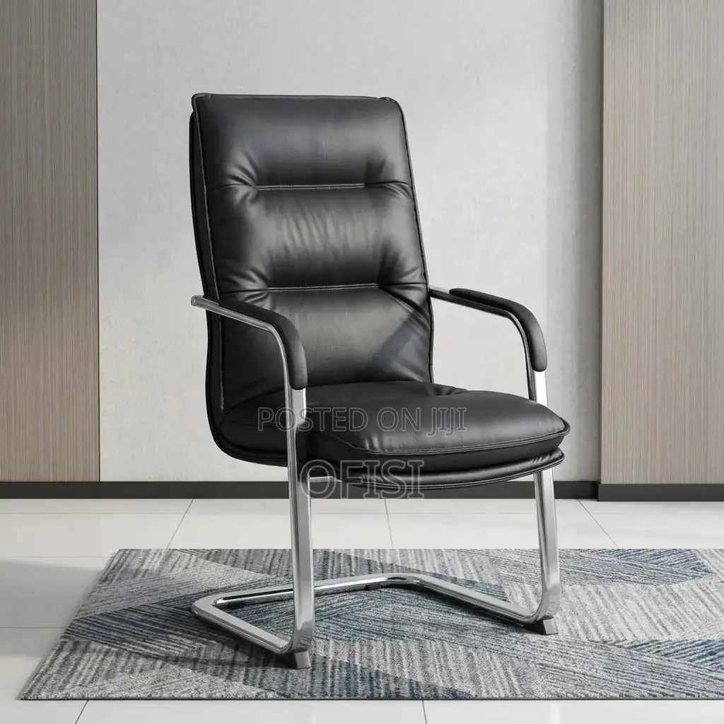Office Chair; Executive Black Visitor Office Seat