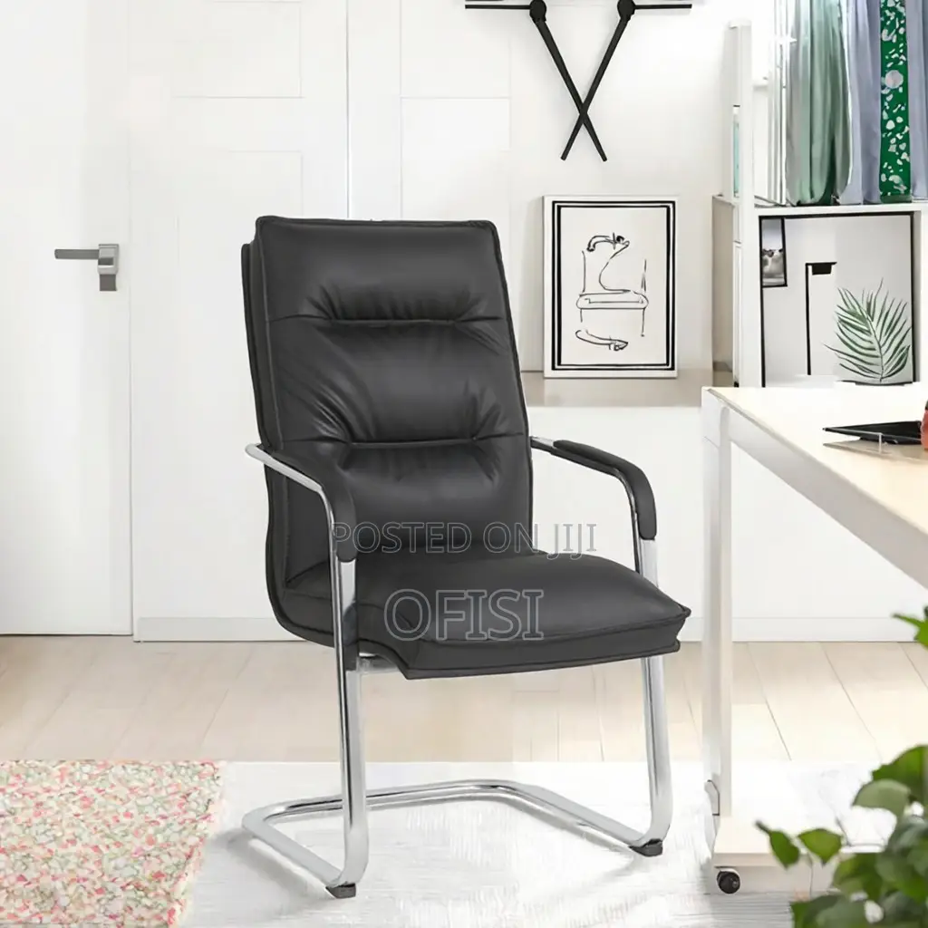 Office Chair; Executive Black Visitor Office Seat