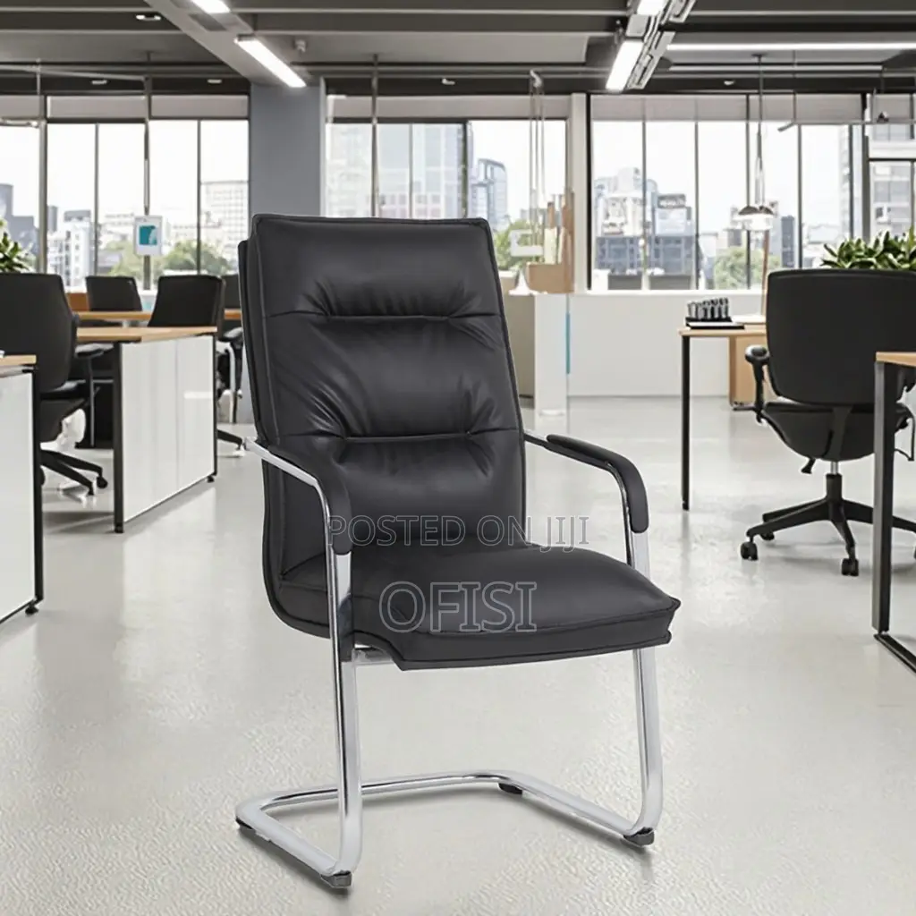 Office Chair; Executive Black Visitor Office Seat