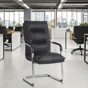 Office Chair; Executive Black Visitor Office Seat