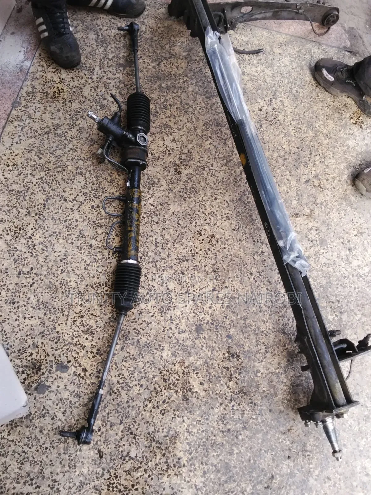 Original Ex Japan Toyota Starlet Rear Axle With Abs