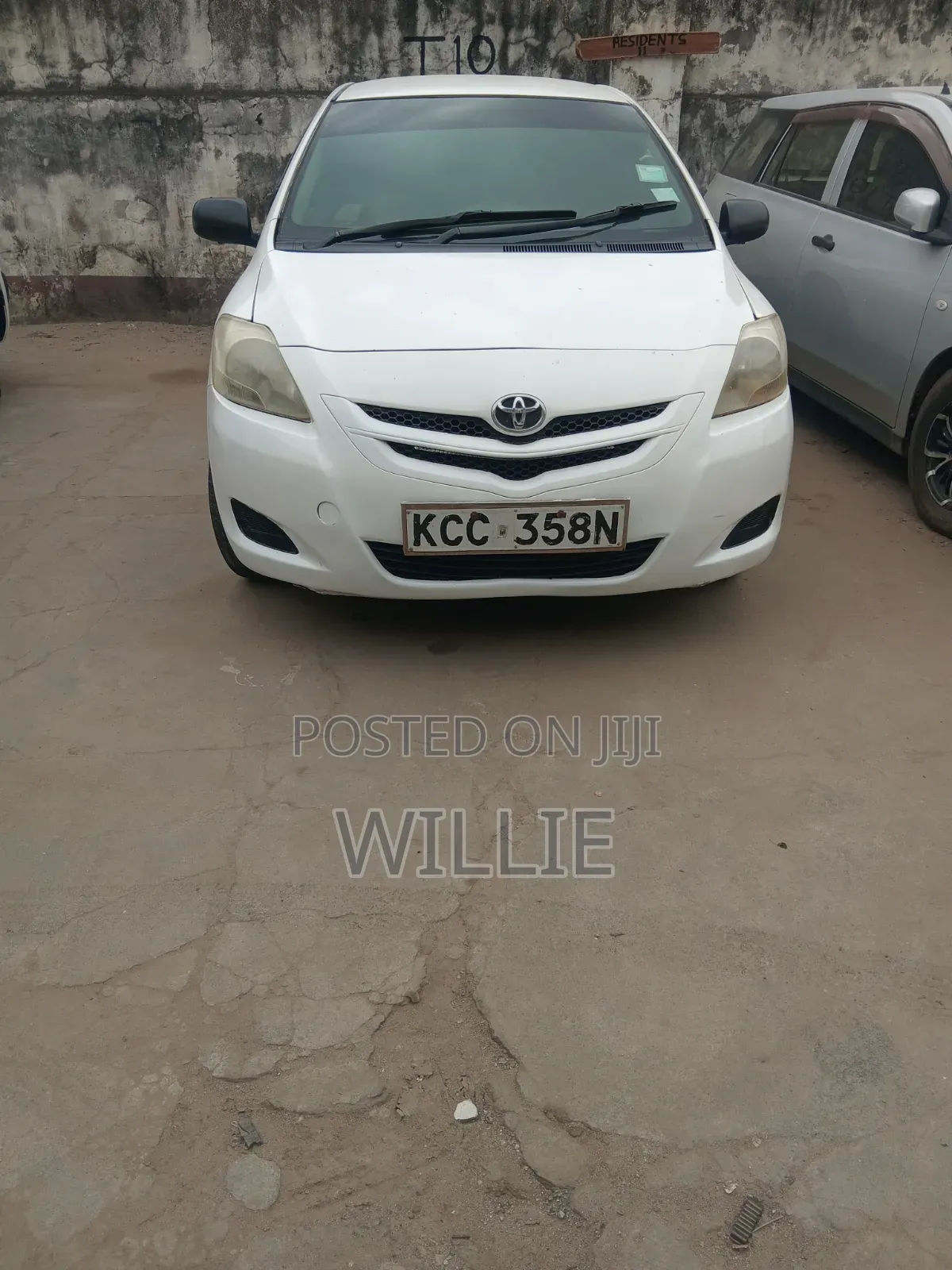 Toyota Belta 2008 White