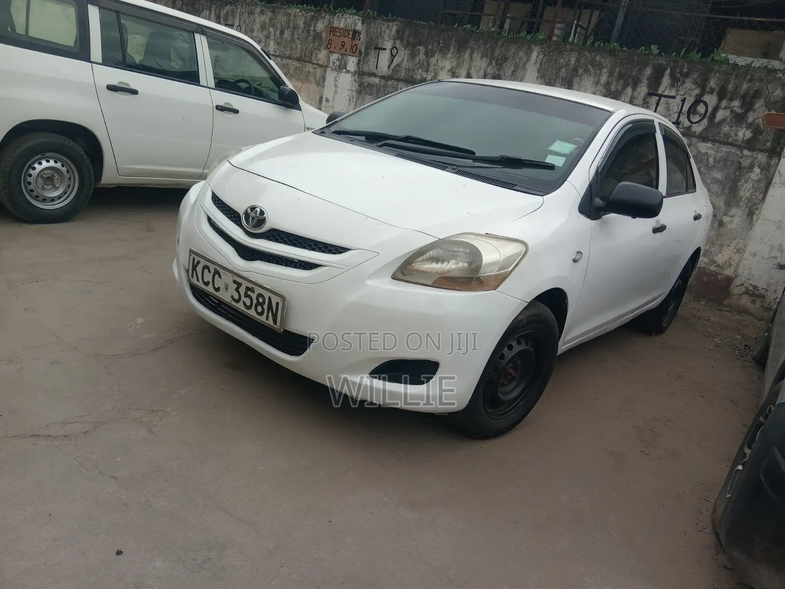 Toyota Belta 2008 White