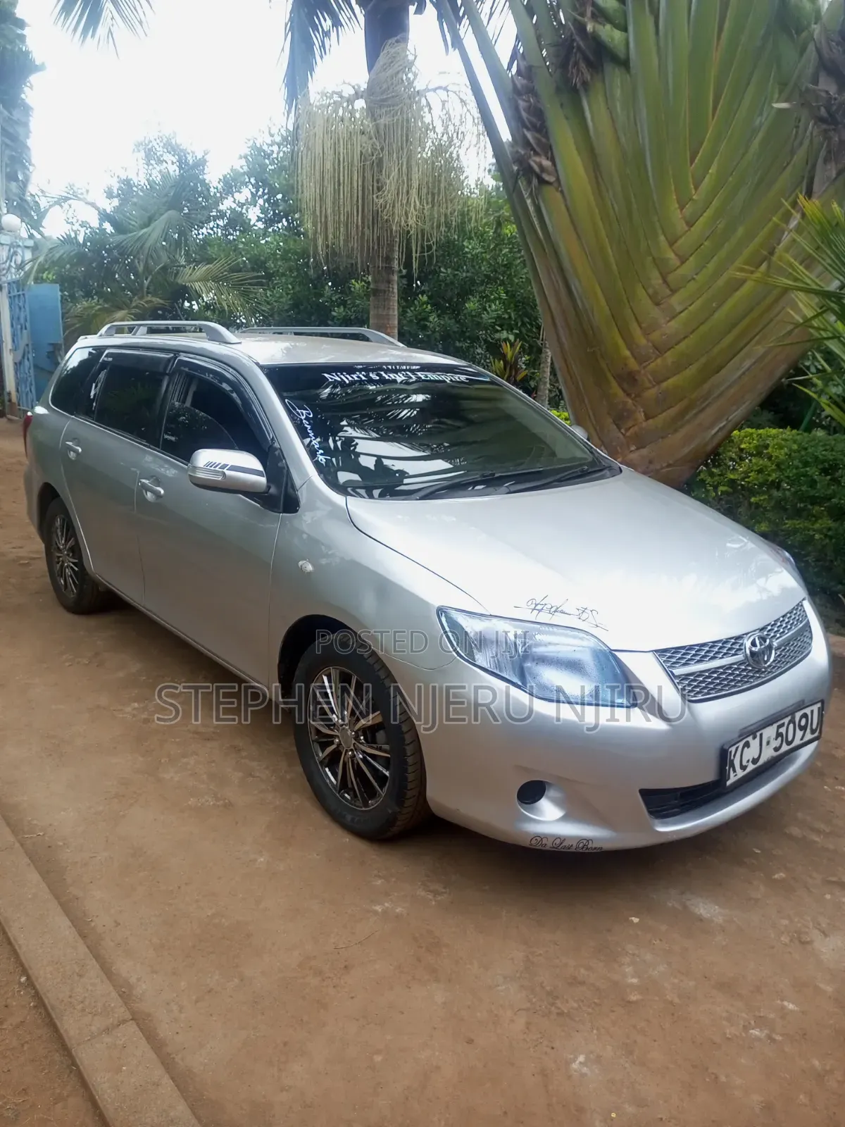 Toyota Corolla Fielder 2009 Silver