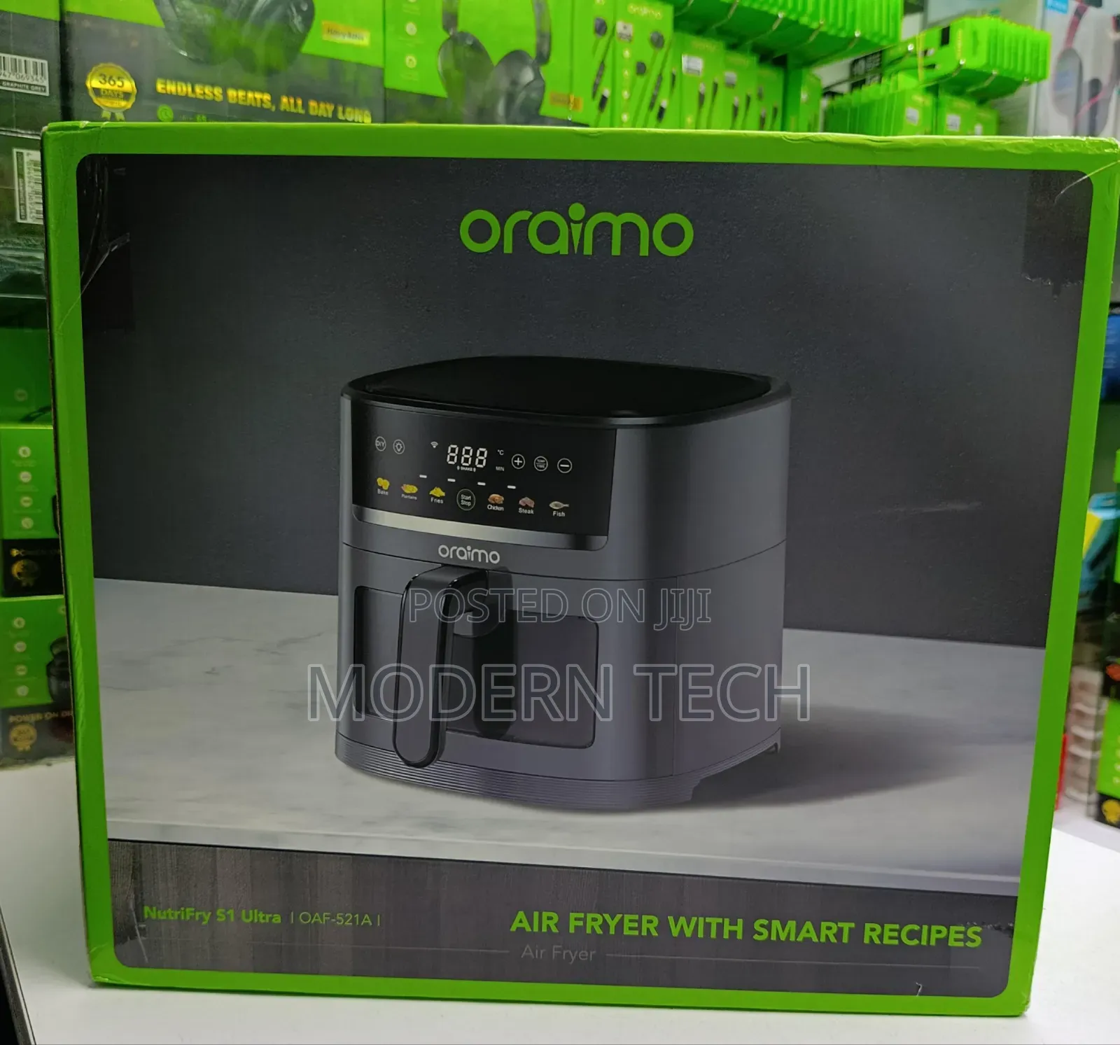 Oraimo Smart Air Fryer 1500w App Control 6l