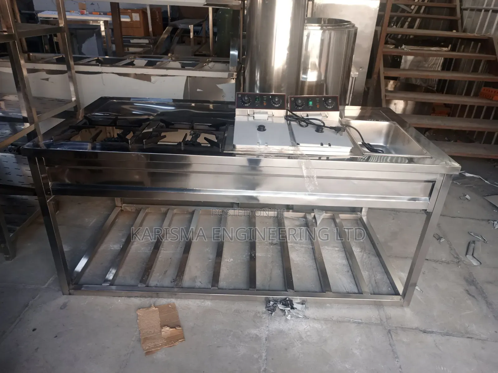 Stainless Steel Combined Cooker