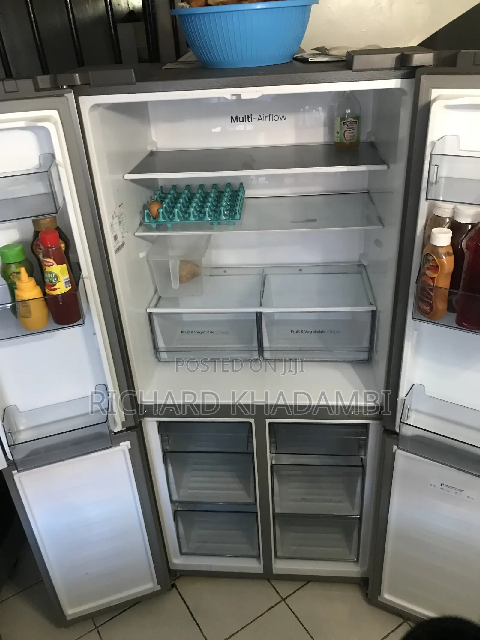 Hisense 4 Door Fridge, 470litres