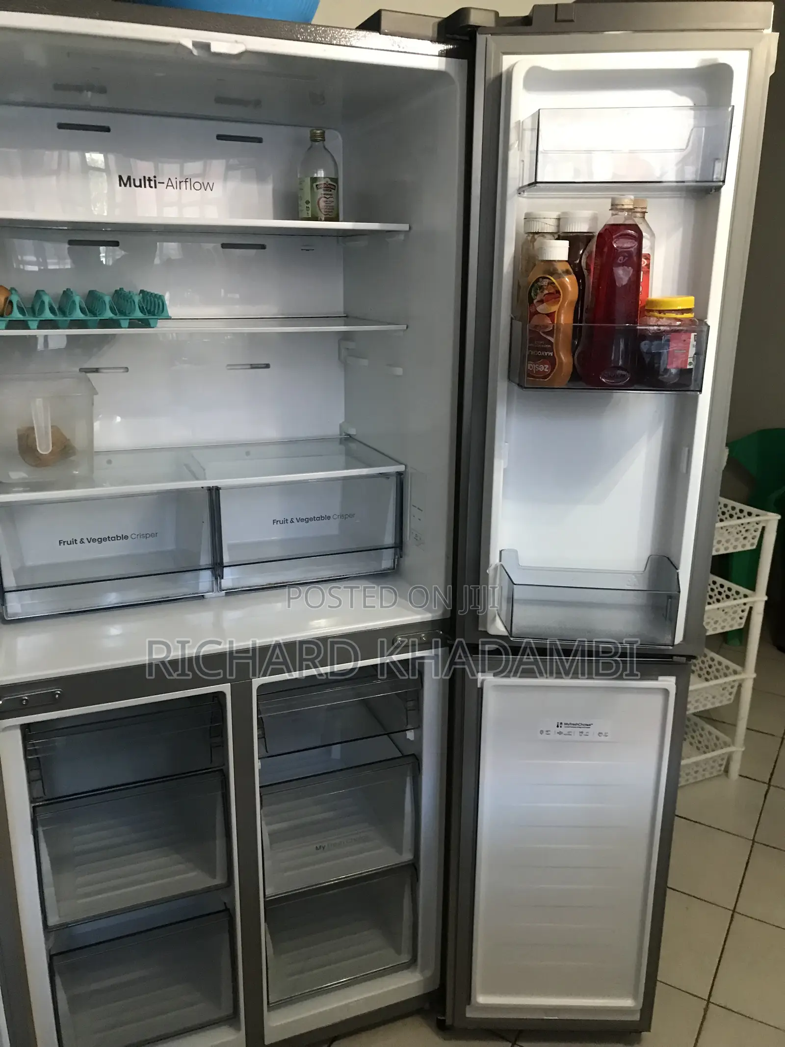 Hisense 4 Door Fridge, 470litres