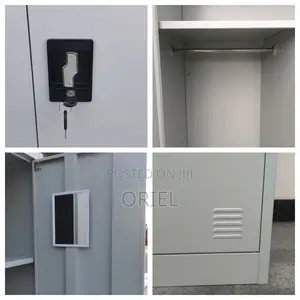 Office Cabinet : Steel 2-Door Office Storage Cabinet
