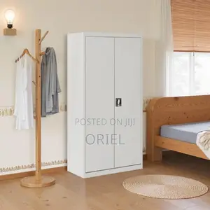 Office Cabinet : Steel 2-Door Office Storage Cabinet