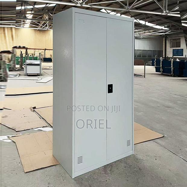 Office Cabinet : Steel 2-Door Office Storage Cabinet - thumbnail 5