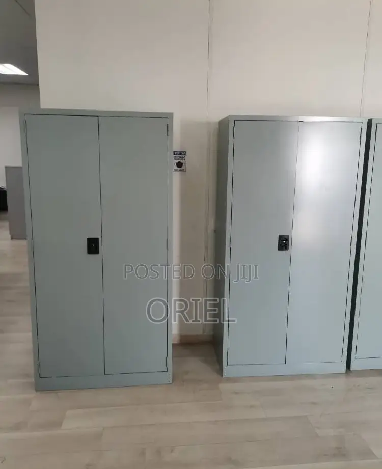 Office Cabinet : Steel 2-Door Office Storage Cabinet