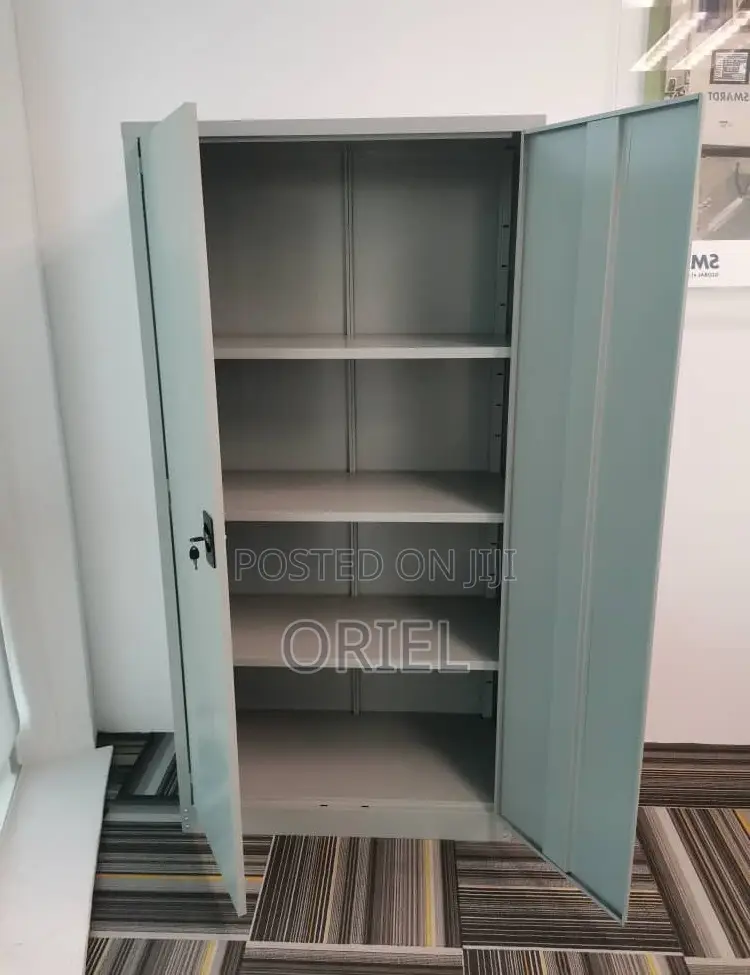 Office Cabinet : Steel 2-Door Office Storage Cabinet