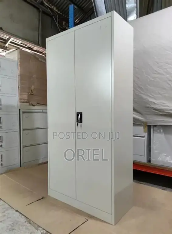 Office Cabinet : Steel 2-Door Office Storage Cabinet