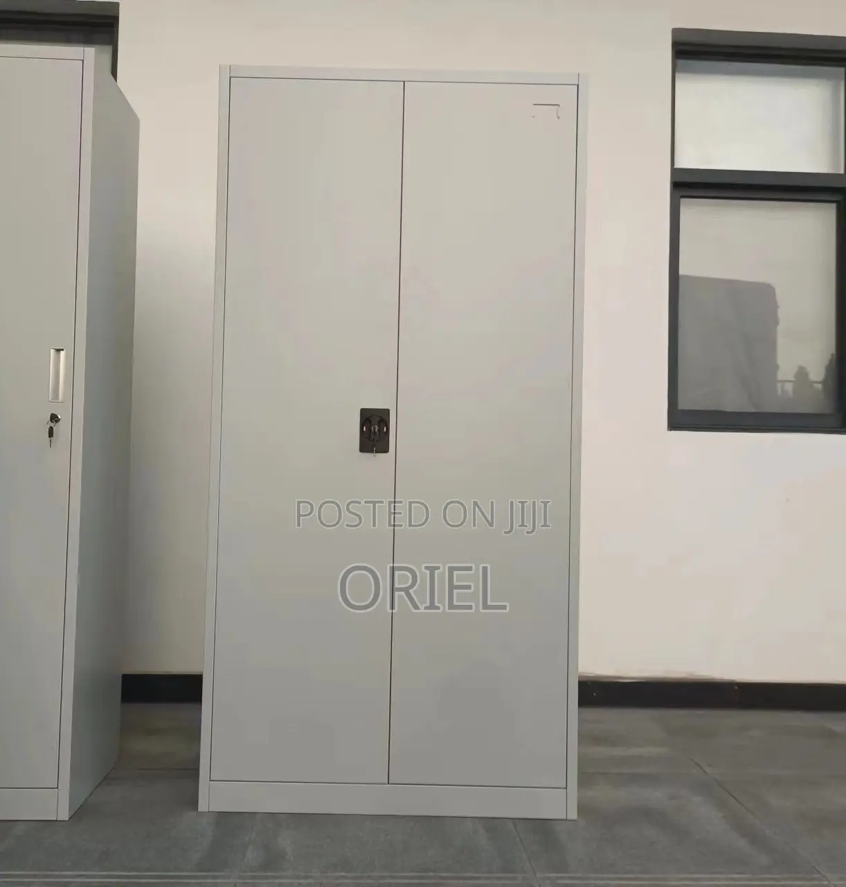 Office Cabinet : Steel 2-Door Office Storage Cabinet