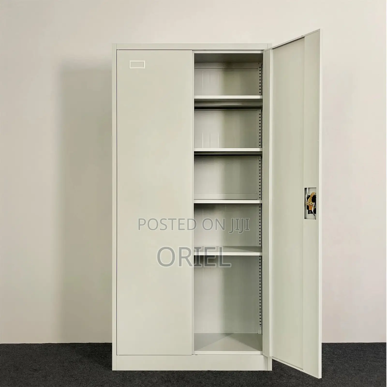 Office Cabinet : Steel 2-Door Office Storage Cabinet