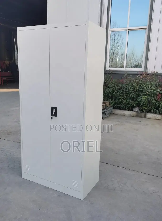 Office Cabinet : Steel 2-Door Office Storage Cabinet