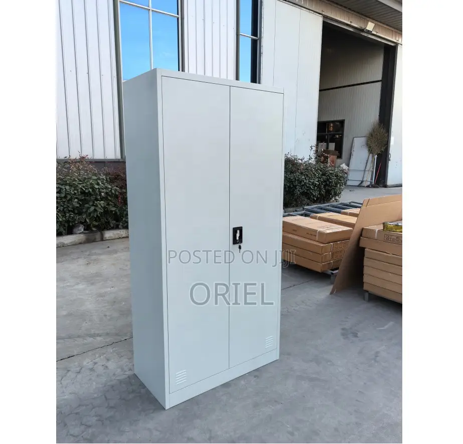 Office Cabinet : Steel 2-Door Office Storage Cabinet