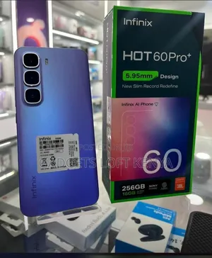 New Infinix Hot 60 Pro+ 256 GB Black