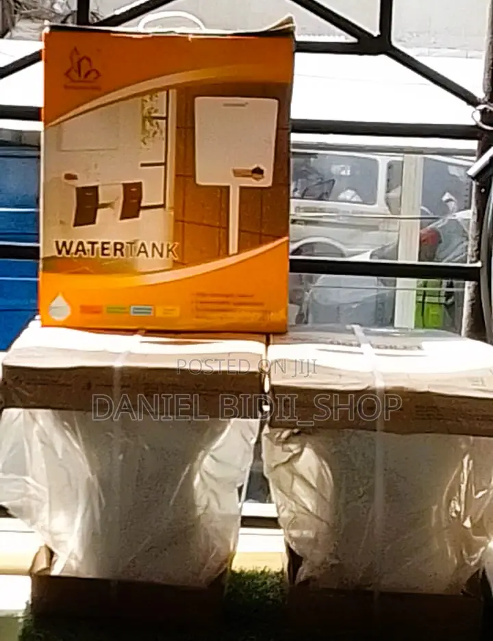 Basic Ceramic P Trap Toilet With Its Water Tank