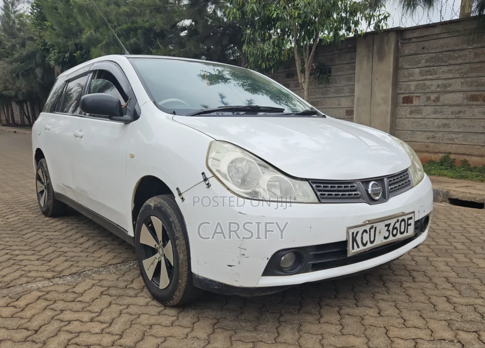 Nissan Wingroad 2013 White
