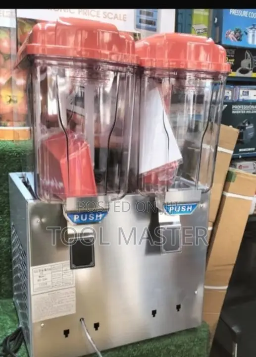 Double Bowl Juice Dispenser