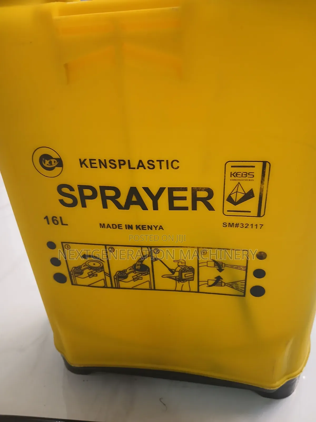 Manual Knapsack Sprayer 16litres