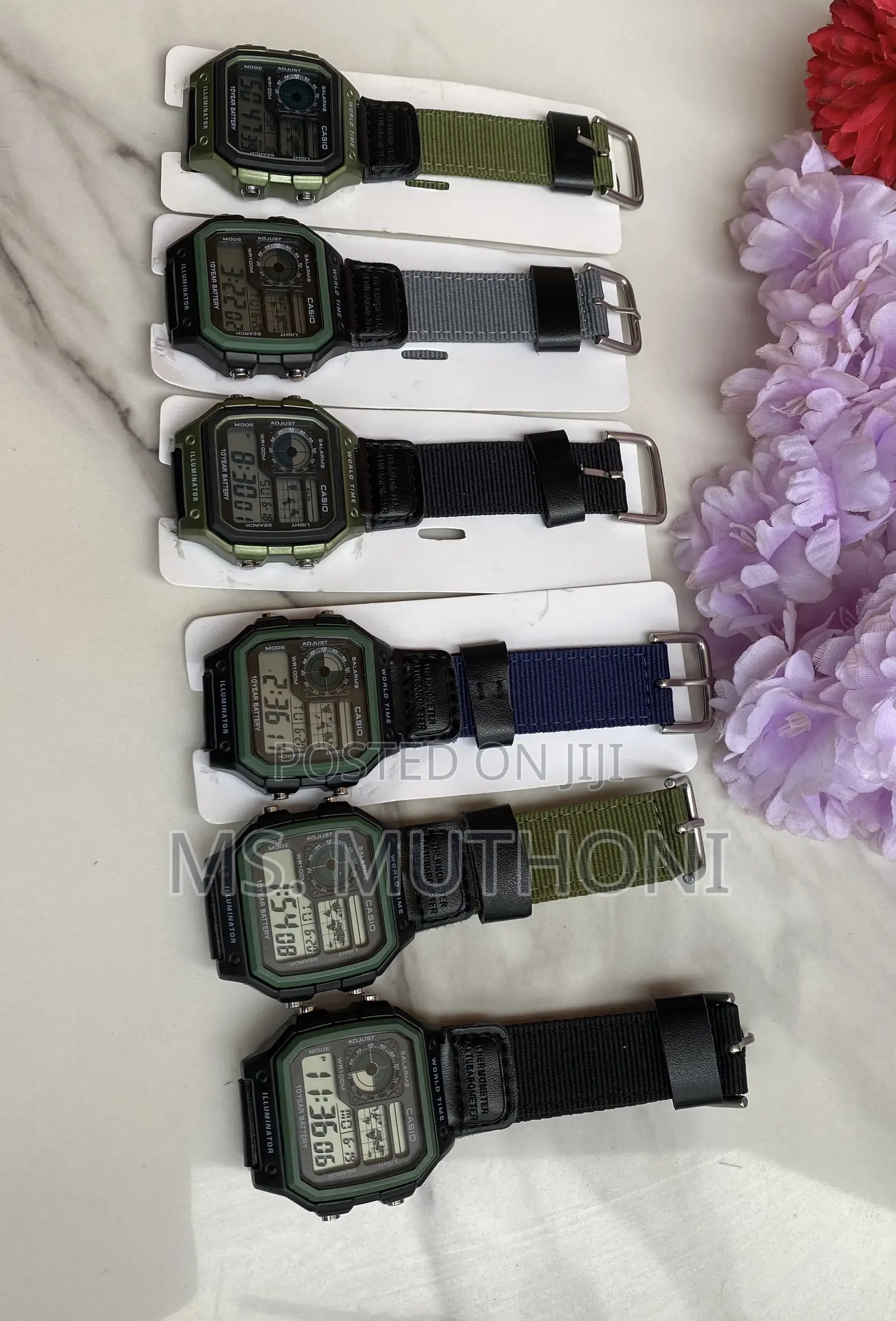 Casio World Time Watch Ae-1200whb-3b,