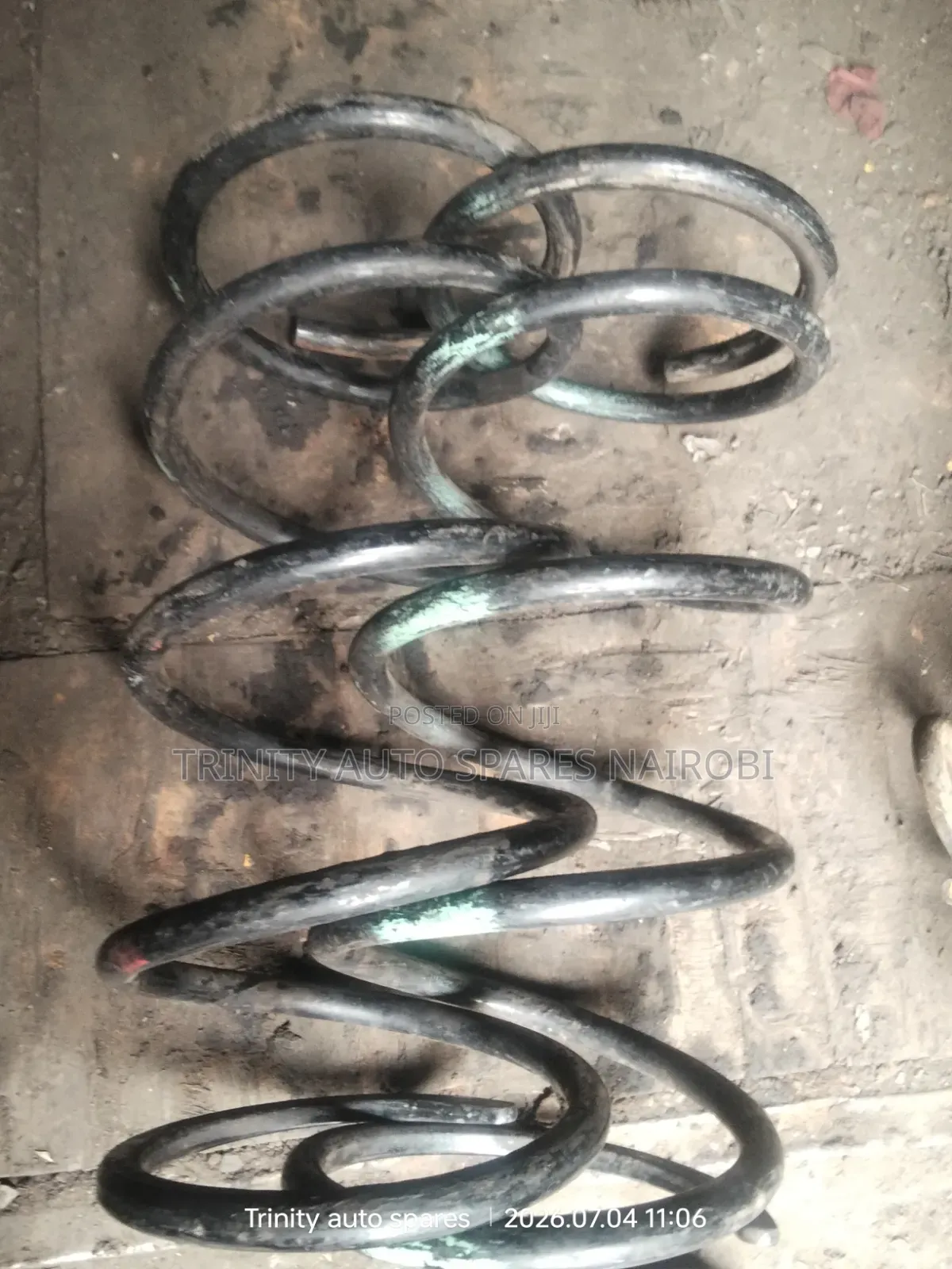 Original Ex Japan Nissan Patrol Y62 Front Heavy Duty Coil Springs